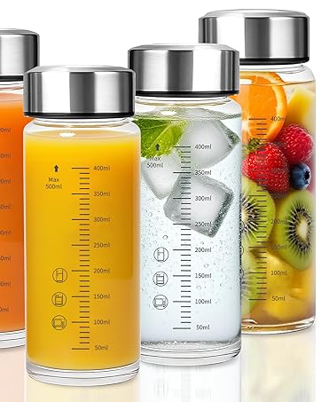 16oz Glass Juice Bottles