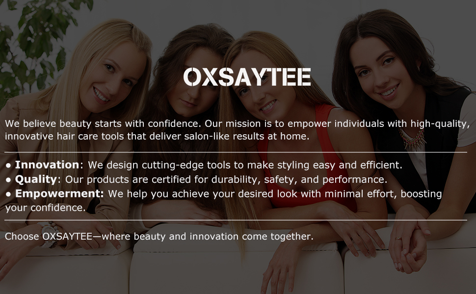 Oxsaytee Hair Iron Straightener Up to 220° Digital 5 Heat Settings Hair iron with Ceramic Coating for Smooth Glide Lasting Results for Curl Auto-shut off, Black 6 7
