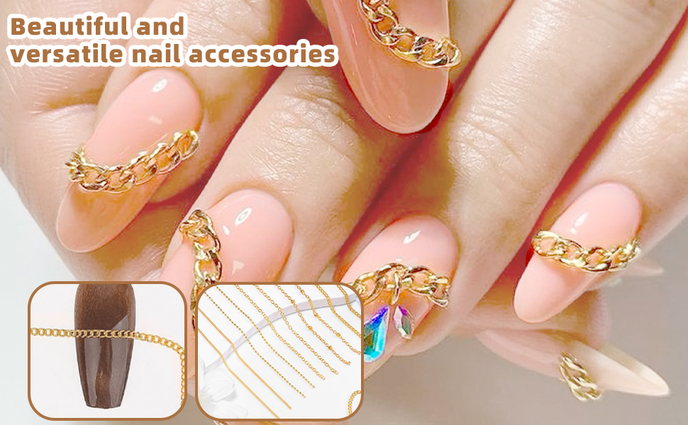 Gold Nail Chain