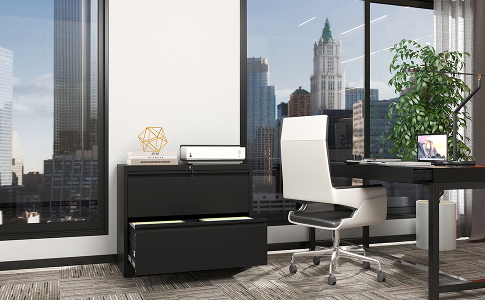 Metal Lateral File Cabinets with Lock