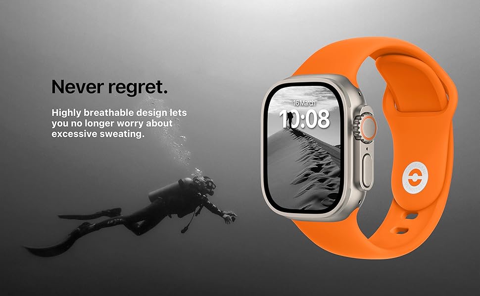 pulseira esportiva hermes nike ultra apple watch série ultra 8 7 6 5 4 3 2 1 se 49mm 45mm 44mm 41mm 40mm