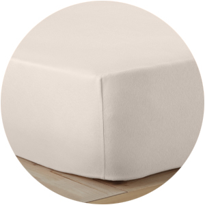Jersey Fitted Sheet beige Deep