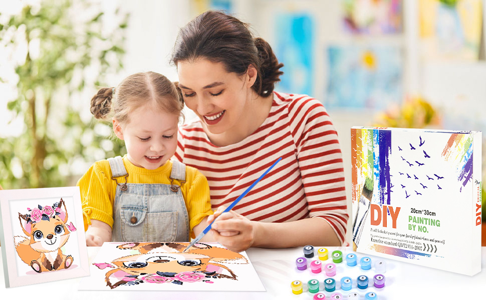 Paint by Number for adults and Kids