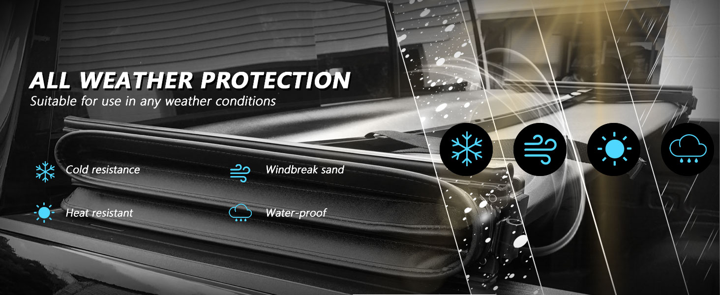 Perfit Liner 5.0 FT (61") Bed Soft TriFold Tonneau Cover