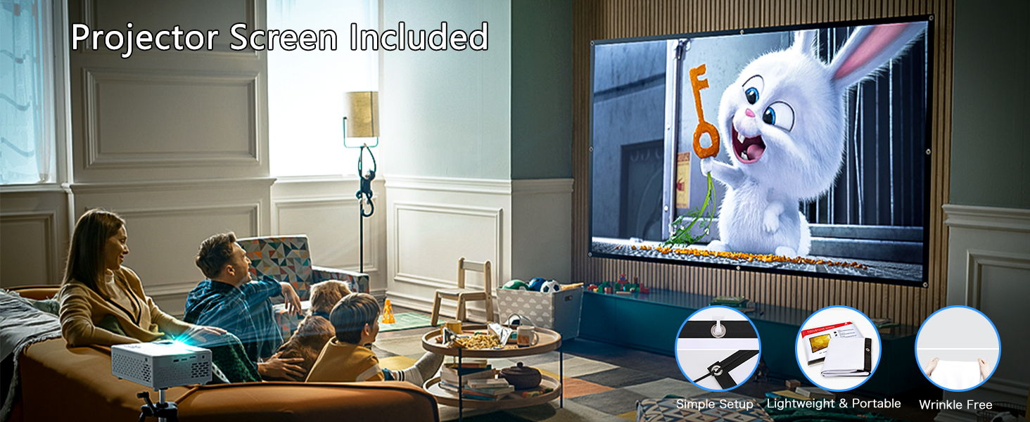 An energy-efficient projector with vibrant colors and high brightness