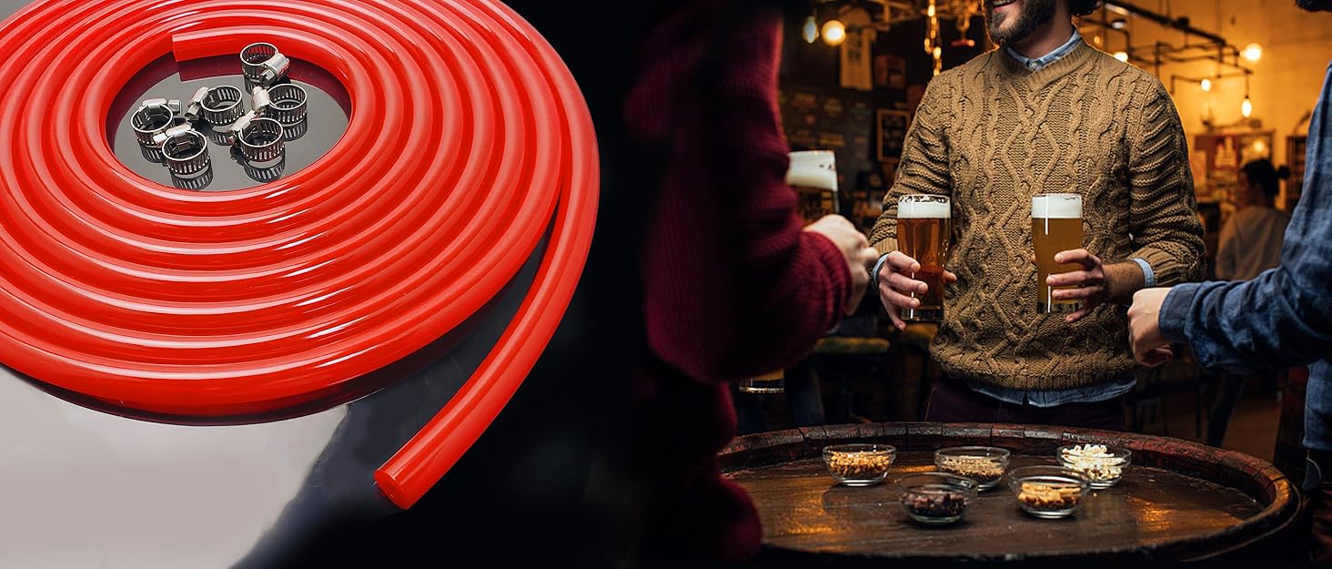 Hilangsan Kegerator Beer Line Tubing 15ft 3/16 Beer Line