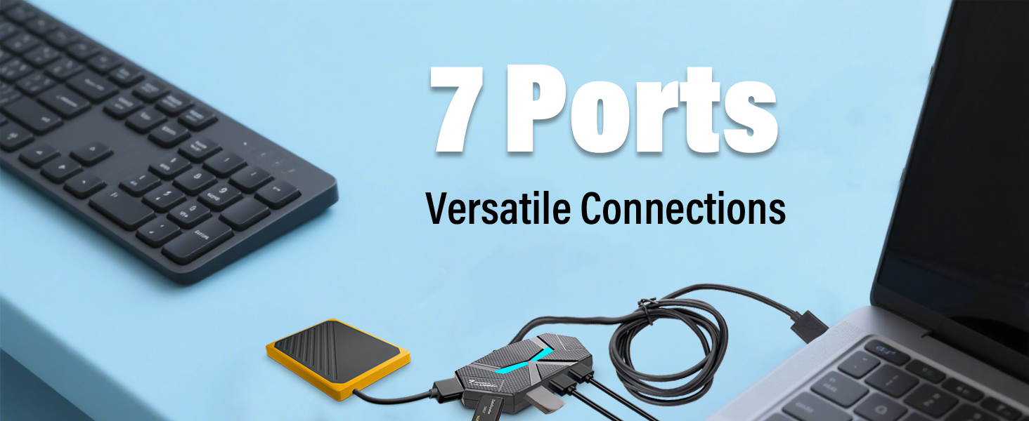 7 Ports USB 3.0 Hub