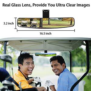 16.5 Panoramic view mirror