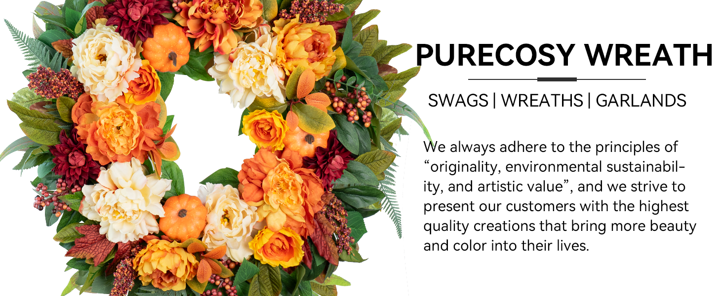 fall wreaths for front door