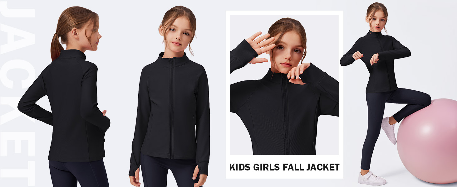 kids girls fall jacket