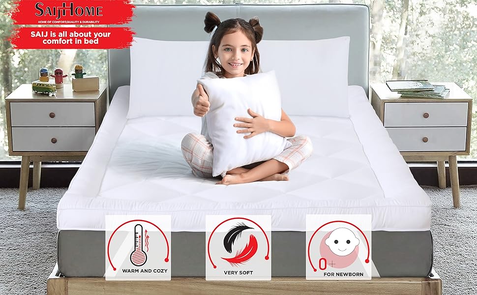 SAIJHOME Mattress topper