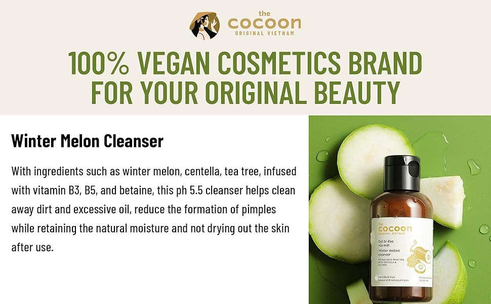 cocoon original winter melon cleanser