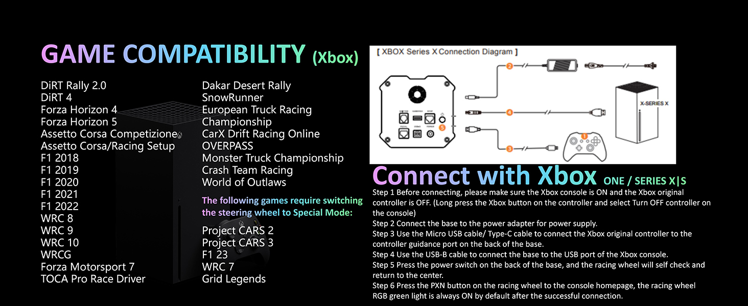 PXN V12 Lite Gaming Steering Wheel