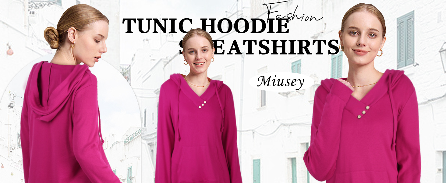 tunic sweatshirt for women