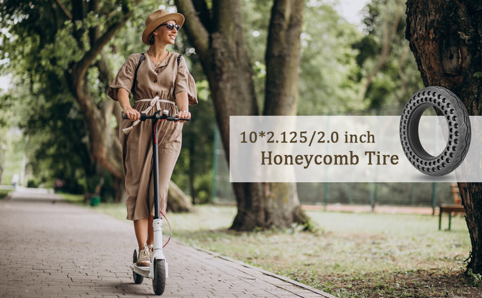 10 Inch Honeycomb Tire