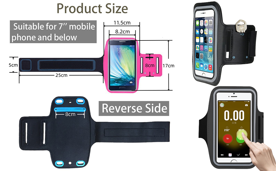 running phone holder for men