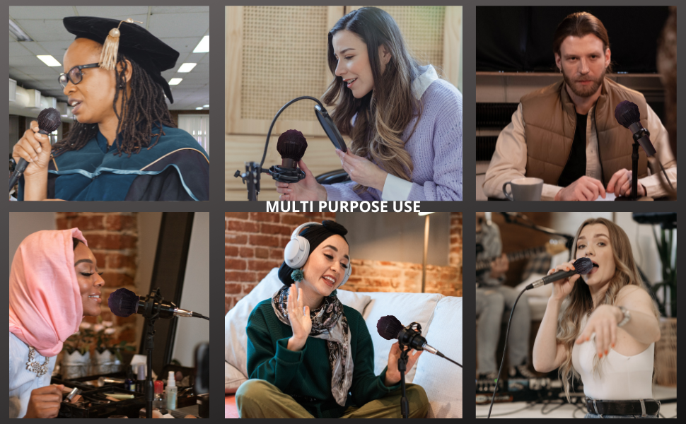 Disposable Microphone Cover240 pcs Mic Covers Packed in