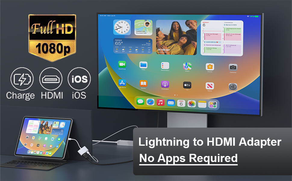 Lightning to hdmi adapter