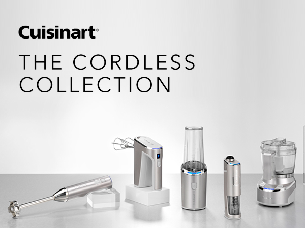 Cuisinart Cordless 3-in-1 Power Hand Blender Stainless steel