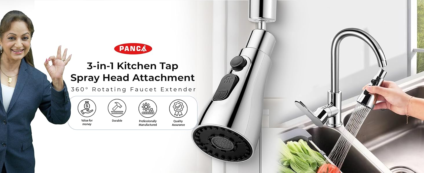3 in 1 tap faucet