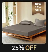 15% mulberry silk sheet 3pcs