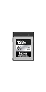 【新品未開封品】CFexpress 128GB Type-B Lexar Lexar CFexpress Type-B Diamond 128GB 1900MB/S. - Foto Erhardt