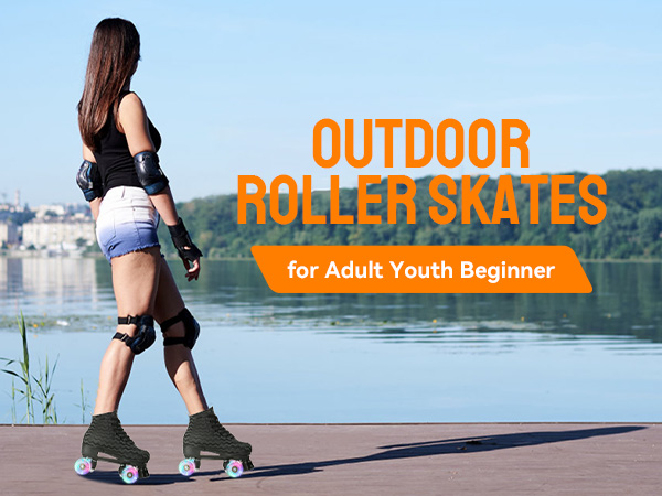 Amazon.com : jessie Womens Roller Skates Water Ripple High