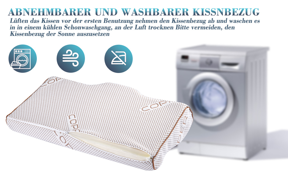 Hi-Low Memory Foam Kissen