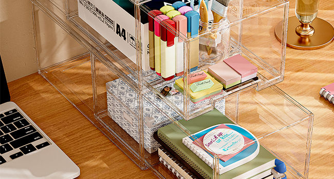 desk organizer with drawers