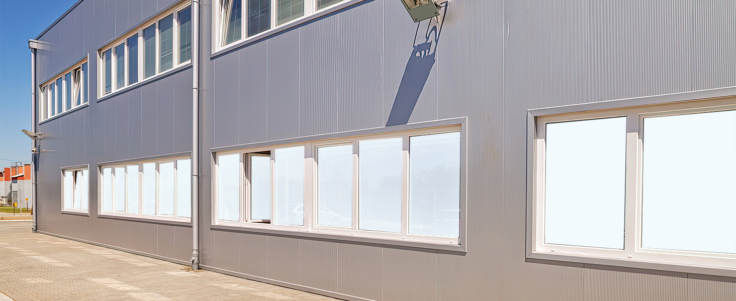 VELIMAX White Blackout Window Film, 100 Light Blocking