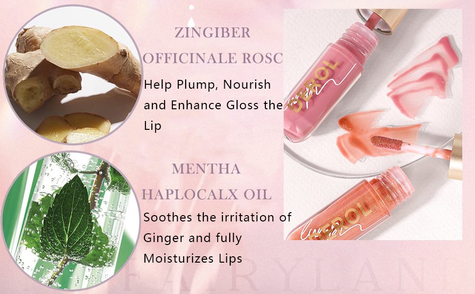 Lip Plumper Set Gorgeous Lip Gloss Lip Care Serum Lip Enhancer
