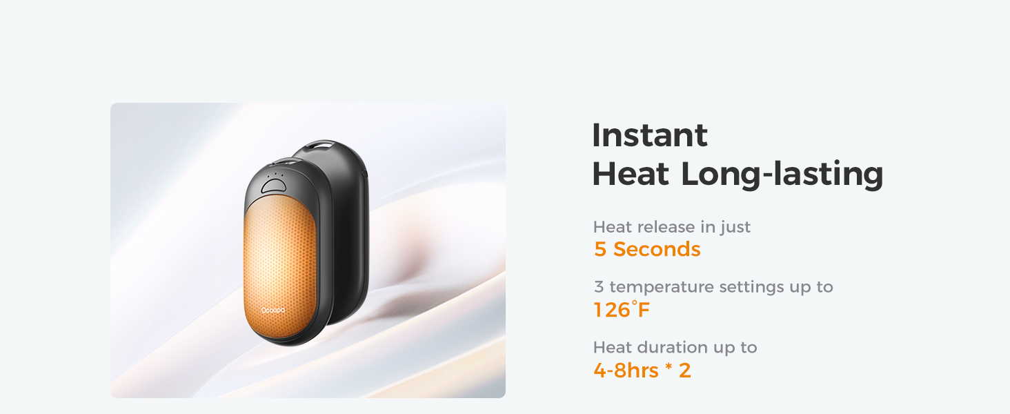 instant heat long lasting