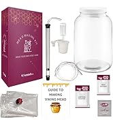 Standard Mead Making Kit - Reusable Make Your Own Mead Kit - Yields 1 Gallon of Mead | Beer Wine ...