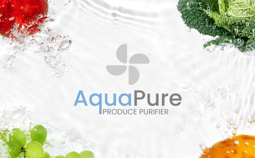 AquaPure Fruit and Vegetable Washing Machine, 1Year Warranty, Fruit