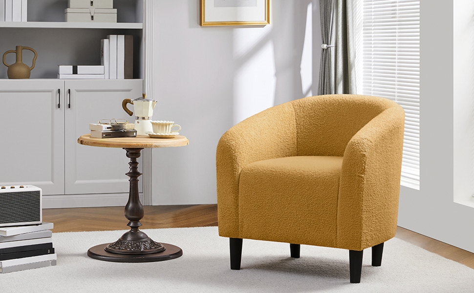 Boucle Club Chair