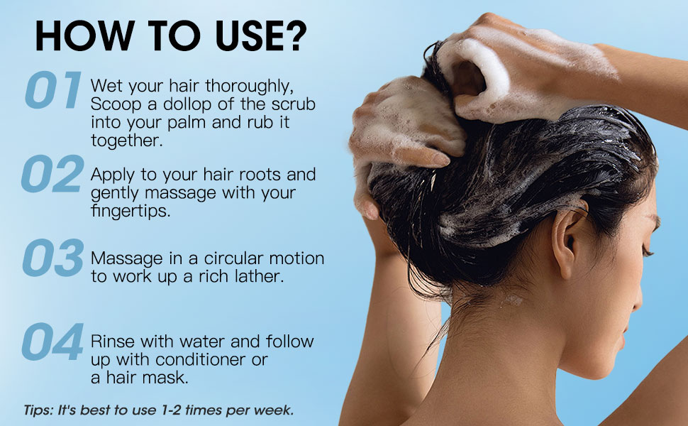 scalp scrub use