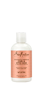 SheaMoisture Coconut & Hibiscus Curl & Style Milk, 8oz