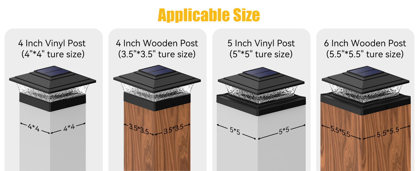 solar post light outdoor