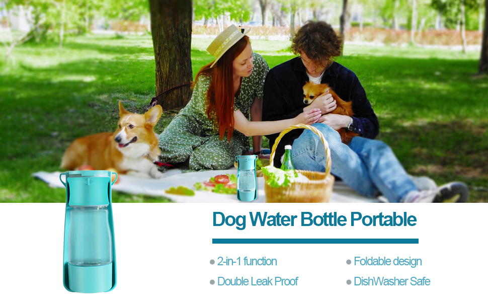 portable dog water bottle