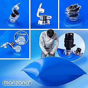 coussin de piscine hiver protection piscine bâche housse pompe manuel électrique coussin flottant