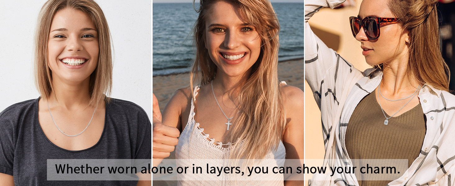 silver chain necklace