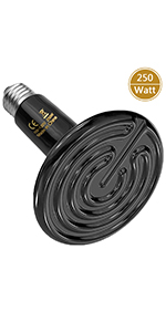 250W ceramic heat emitter