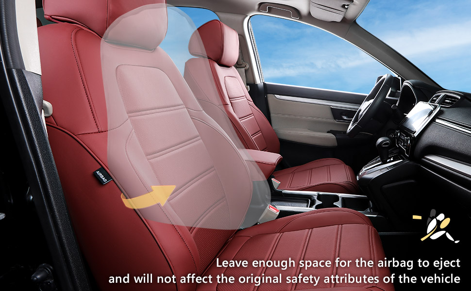 PTYYDS Fit Honda CRV Seat Covers Full Set Front and Rear