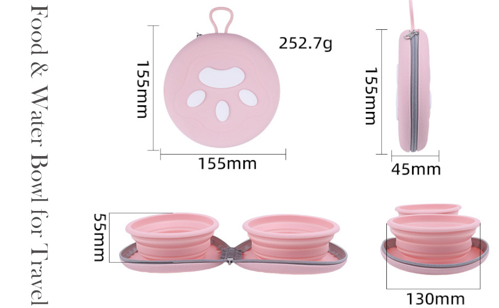 Collapsible Dog Bowls