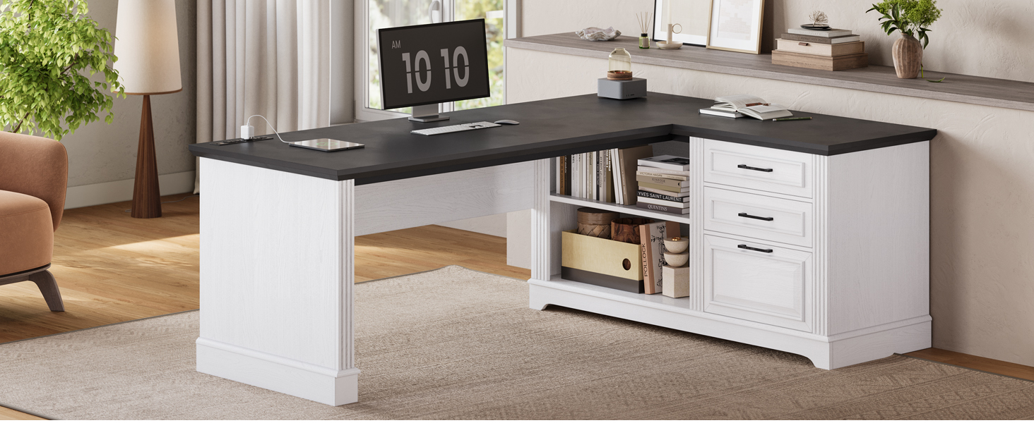 desk with drawers