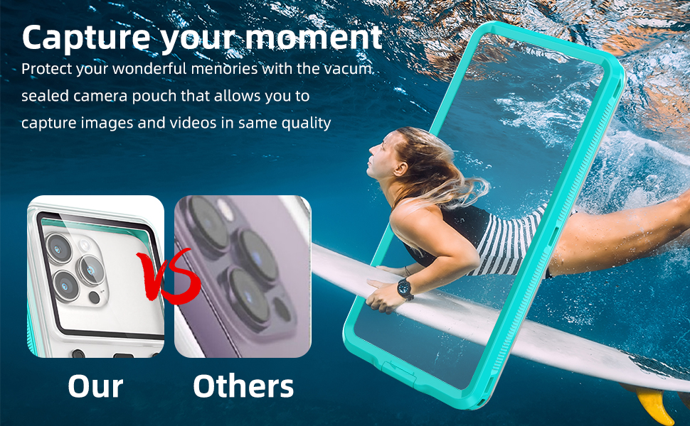 Waterproof Underwater Snorkeling Diving Phone Case for
