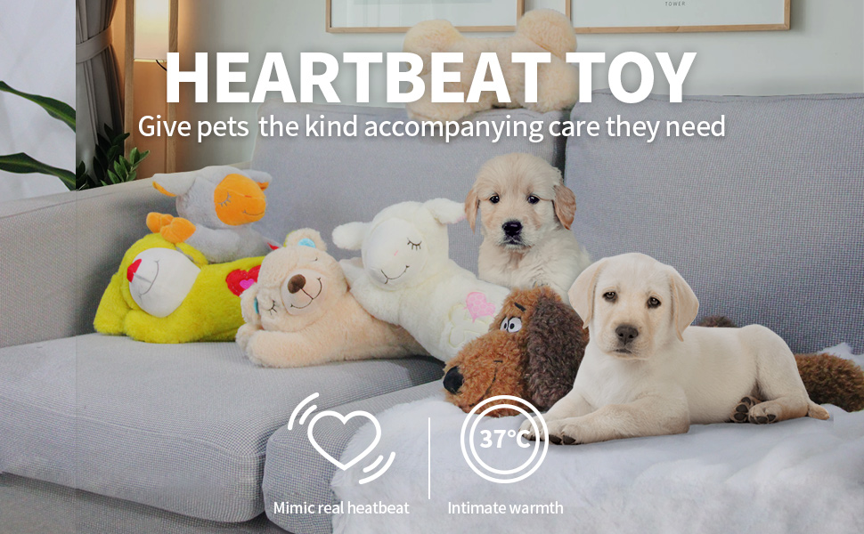 Pet Supplies ALL FOR PAWS AFP Snuggle Sheep Pet Behavioral Aid Toy