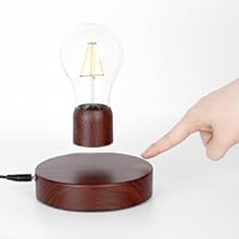 floating magnetic light bulb,levitating light bulb,floating lightbulb,unique gifts,night toys