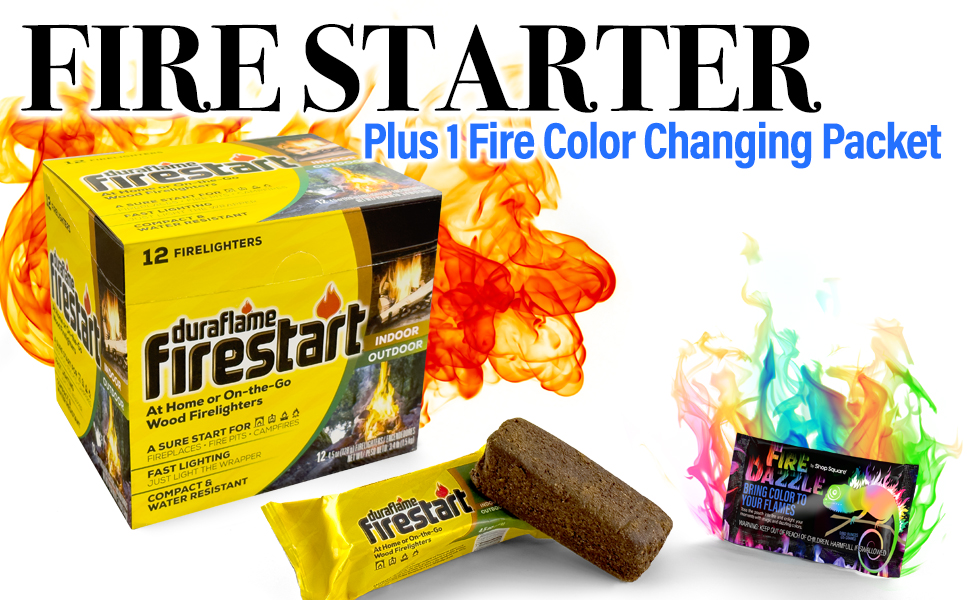 Fire Starter for Indoor and Outdoor Use Quick Ignition