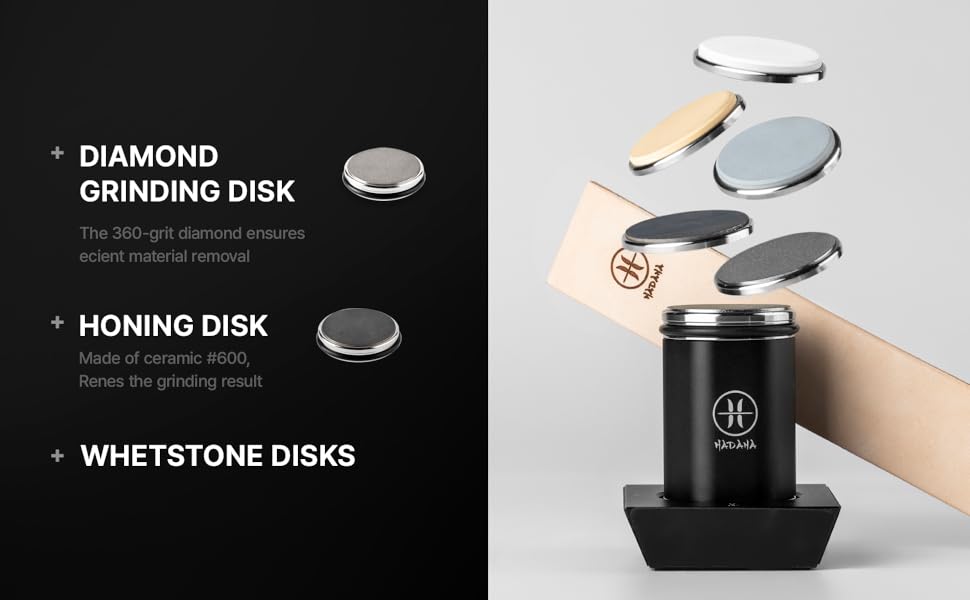 Rolling knife sharpener